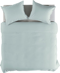 Yellow Percale Dekbedovertrek - Tweepersoons - Percale - 200x200-220cm - Blauw
