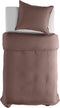 Yellow Percale Dekbedovertrek - Tweepersoons - Percale - 200x200-220cm - Roze