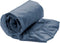 Yellow percale katoen hoeslaken blauw - lits-jumeaux (160x200) - natuurlijk materiaal - slijtvast en duurzaam