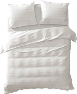 Yellow Sayama - Dekbedovertrek - Lits-jumeaux - 260x200/220 cm - Off-white