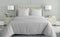 Yellow Somme Dekbedovertrek - Tweepersoons - Percale - 200x200-220cm - Grijs
