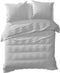 Yellow Somme Dekbedovertrek - Tweepersoons - Percale - 200x200-220cm - Grijs