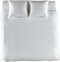 Yellow Violette Dekbedovertrek - Lits-jumeaux - Percale - 260x200-220cm - Wit