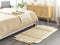 YELMEZ - Modern vloerkleed - Beige - 80 x 150 cm - Jute