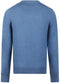 McGregor Pullover - V-neck - Merinowol - Vintage Blue - XL