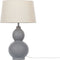 YENISEI - Tafellamp - Grijs - Keramiek
