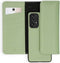 Selencia Hoesje Geschikt voor Samsung Galaxy A33 Hoesje Met Pasjeshouder - Selencia Tierra Uitneembare Slang Clutch - Groen