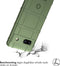 imoshion Hoesje Geschikt voor Google Pixel 7a Hoesje Siliconen - imoshion Rugged Shield Backcover - Groen