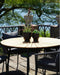 House Nordic Cleveland - Eettafel - Teakhout met metalen onderstel - Naturel (2-4 personen)