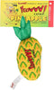 Yeowww! Pineapple Kicker – 17.7 cm - Kattenspeelgoed met Catnip – Ananas met Kattenkruid - Speeltje voor Katten – Geel/Groen - One size