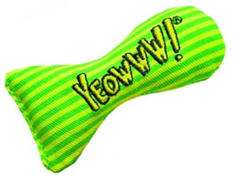 Yeowww! Vis Sardientje - Catnip Kattenkruid Speeltje voor Katten - Gestreept - 7.5 cm