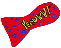 Yeowww! Vis Sardientje - Catnip Kattenkruid Speeltje voor Katten - Sterren - 7.5 cm