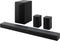 LG DS70TR - Soundbar 5.1.2 - 500W RMS - Inclusief 2x Rear en 1x Subwoofer (3 stuks)
