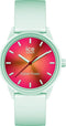 Ice-Watch - Ice Solar Power Coral Reef - Montre Blanche pour Femme avec Bracelet en Silicone - 019031 (Small)