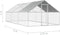 vidaXL - Kippenhok - 2,75x6x1,92 - m - gegalvaniseerd - staal
