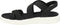 ECCO Flowt W - Platte sandalen - Voorgevormd voetbed - Zwart - Maat 38
