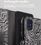 iMoshion Hoesje Geschikt voor Samsung Galaxy A51 Hoesje Met Pasjeshouder - iMoshion Design Bookcase smartphone - Meerkleurig / Black And White