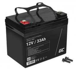 Green Cell AGM21 - VRLA AGM Accu 12V 33Ah - 196 × 133 × 170 mm (1x)