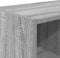 vidaXL - Schoenenrekken - 2 - st - stapelbaar - 89,5x30x40 - cm - grijs - sonoma - eiken