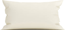 Yellow Kussensloop Percale - Kussenhoes van 40x80 cm - 1 stuk - 100% Katoen-Perkal - Off-White