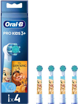 Oral-B Pro Kids - Opzetborstels - Zacht voor kindergebit - Disney Frozen (4 stuks)