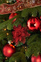 House of Seasons Kerstboom Decoratie Set - 100 Stuks - Rood (100 stuks)