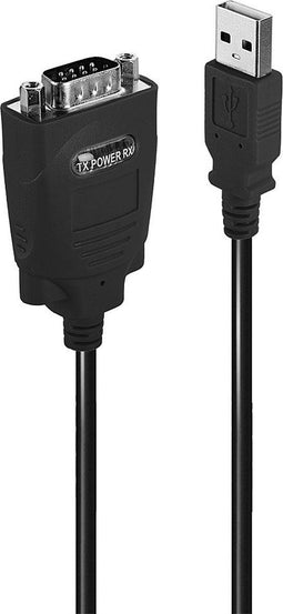 Lindy 42845 USB-kabel 1 meter Zwart