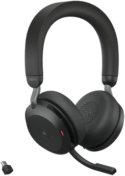 Jabra Evolve2 75 - Draadloze headset - ANC 8 microfoons - Zwart
