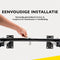 Zoluko Professionele Pull Up Bar - Wandmontage - 150kg Draagkracht - E-boek - Zwart
