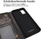 iMoshion Hoesje Geschikt voor Samsung Galaxy A41 Hoesje Met Pasjeshouder - iMoshion Design Bookcase smartphone - Zwart / Sky Black