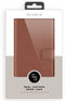 Selencia Galaxy S21 FE - Echt Lederen Bookcase - 3 Pashouders - Bruin