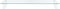 vidaXL - Monitorstandaard - 80x35x8 - cm - gehard - glas - en - metaal - wit