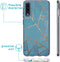 iMoshion Hoesje Geschikt voor Samsung Galaxy A30s / A50 Hoesje Siliconen - iMoshion Design hoesje - Blauw / Meerkleurig / Goud / Blue Graphic