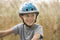 Mini Hornit Lids - Fietshelm voor Kinderen - LED achterlicht - Blauw (S)