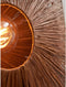 GOOD&MOJO Plafonniere Panama - Bruin - 45x45x5cm - Scandinavisch