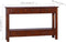 vidaXL - Wandtafel - 120x30x75 - cm - massief - mahoniehout - klassiek - bruin