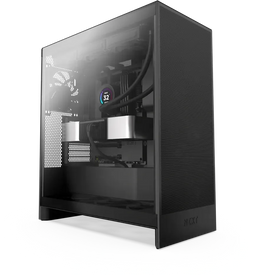 NZXT H7 Flow (2024) - Tower Behuizing - ATX EATX µATX Mini-ITX - Zwart
