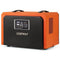 Coast Bouwdroger - Industriële Luchtontvochtiger 60L/dag - 24-uurs Timer - Oranje