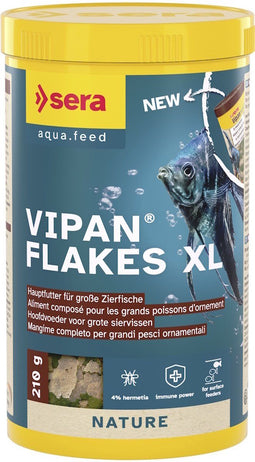 Sera - Visvoer - Vipan Nature - Grote Vlokken - 1 liter - 210 gram