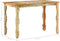 vidaXL - Eettafel - 120x60x76 - cm - massief - gerecycled - hout