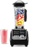 Kitchenwell Power Blender – 2000W – 2L – Smoothie Maker & IJscrusher – 9 Standen – RVS/Zwart