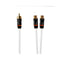 Fusion Male to Dual Female RCA Splitter Cable 0.27 meter