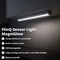 FlinQ MagniGlow - Oplaadbare Sensor Lichtbalk - Draadloos - 25 cm - Wit/Zilver (2 stuks)