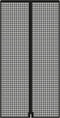 Schellenberg 50643 horrengaas voor deur met magneetsluiting, 120 x 240 cm, antraciet