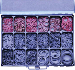 810779 Assortiment afdichtingen Inhoud 1000 stuk(s)