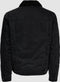 ONLY & SONS ONSLOUIS LIFE JACKET - Sherpa spijkerjas - Knoopsluiting - Zwart