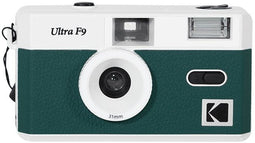 Kodak Ultra F9 - Herbruikbare analoge camera - Groothoeklens met flitser - Groen