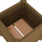 vidaXL - Plantenbakken - 2 - st - 31x31x31 - cm - massief - grenenhout - honingbruin