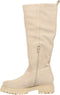 PS Poelman LUNA - Hoge Laarzen - Suède - Beige - Maat 40