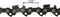 Kibani ketting 25 cm / 10 inch - Losse ketting voor de kettingzaag